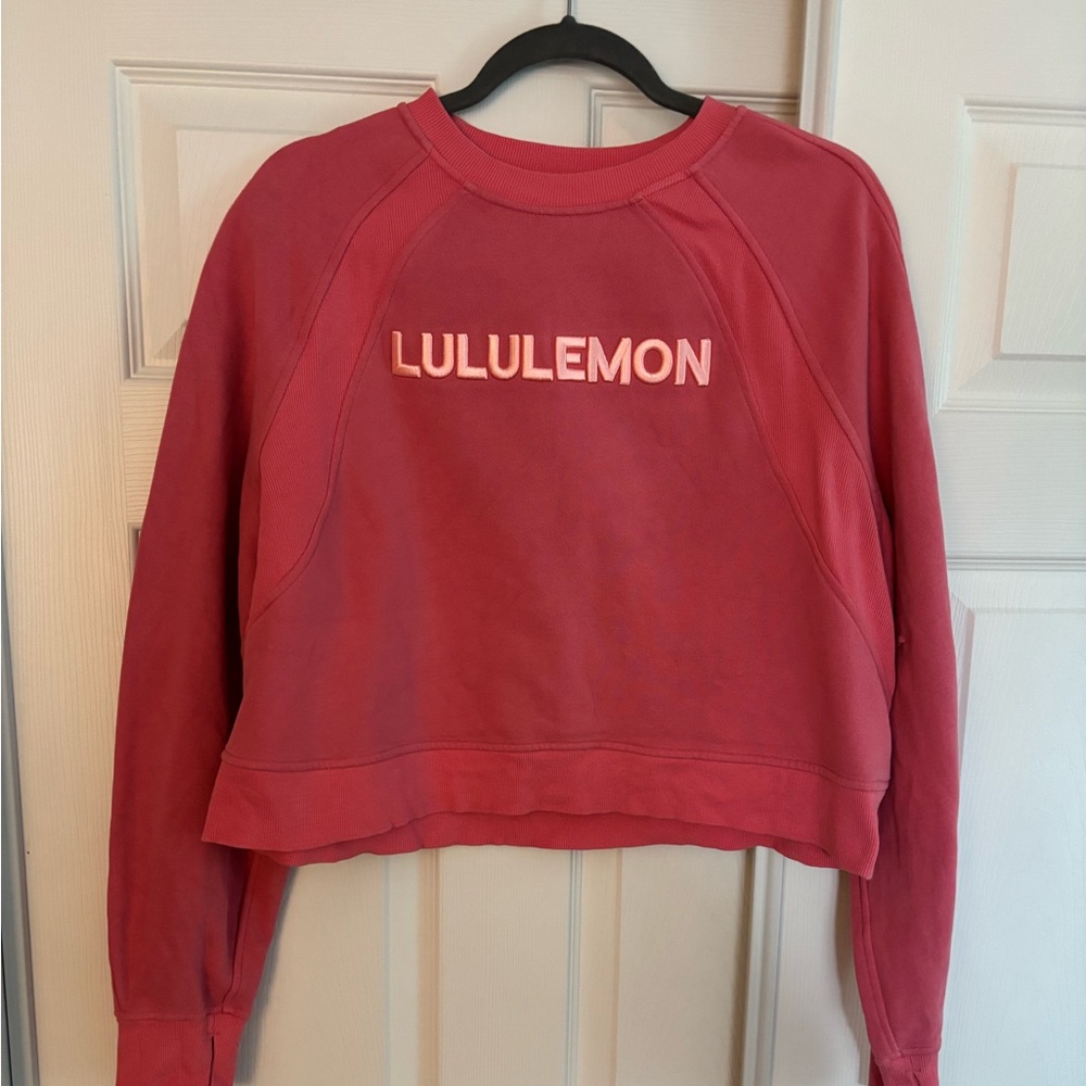 Lululemon Scuba Oversized Pullover Wordmark